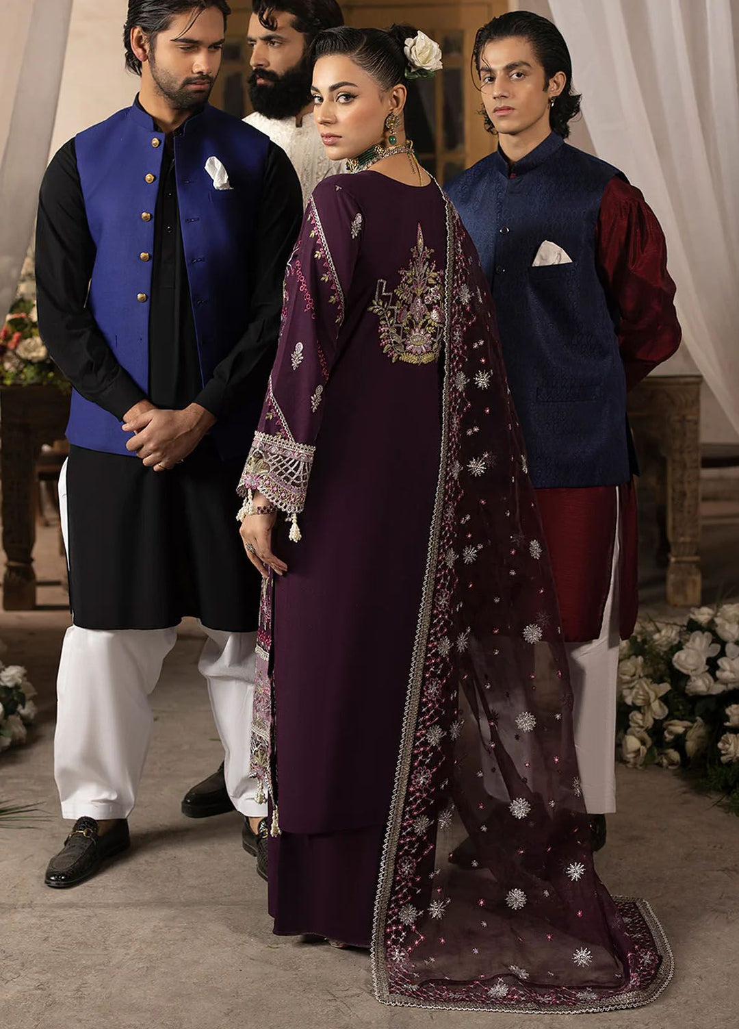 Mahrukh by Mahnur Embroidered Lawn Suits Unstitched 3 Piece MN24MK D4-A Esme - Summer Collection