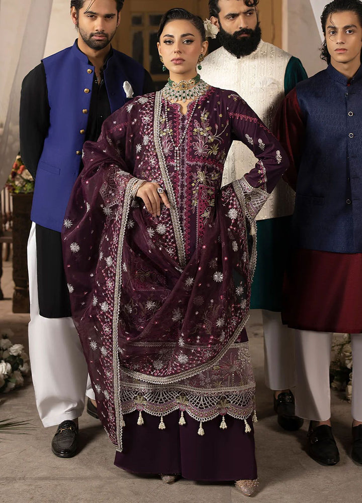 Mahrukh by Mahnur Embroidered Lawn Suits Unstitched 3 Piece MN24MK D4-A Esme - Summer Collection
