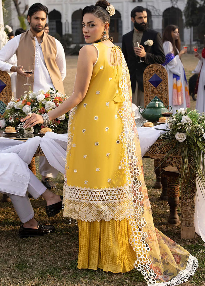 Mahrukh by Mahnur Embroidered Lawn Suits Unstitched 3 Piece MN24MK D5-B Delia - Summer Collection