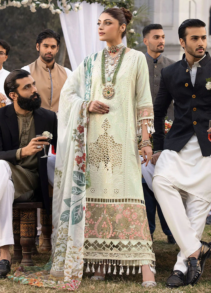 Mahrukh by Mahnur Embroidered Lawn Suits Unstitched 3 Piece MN24MK D6-B Lilly - Summer Collection