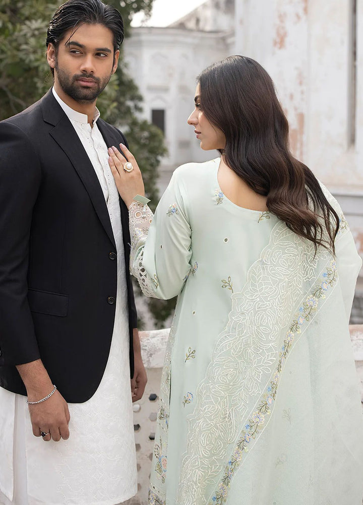 Mahrukh by Mahnur Embroidered Lawn Suits Unstitched 3 Piece MN24MK D7-B Selina - Summer Collection