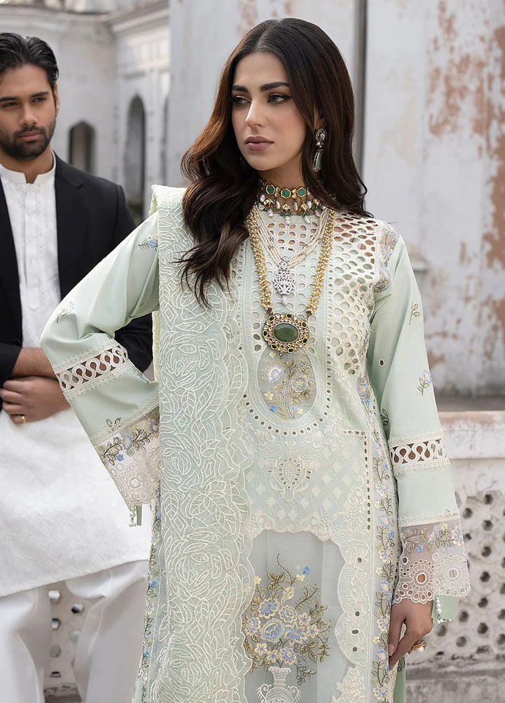 Mahrukh by Mahnur Embroidered Lawn Suits Unstitched 3 Piece MN24MK D7-B Selina - Summer Collection