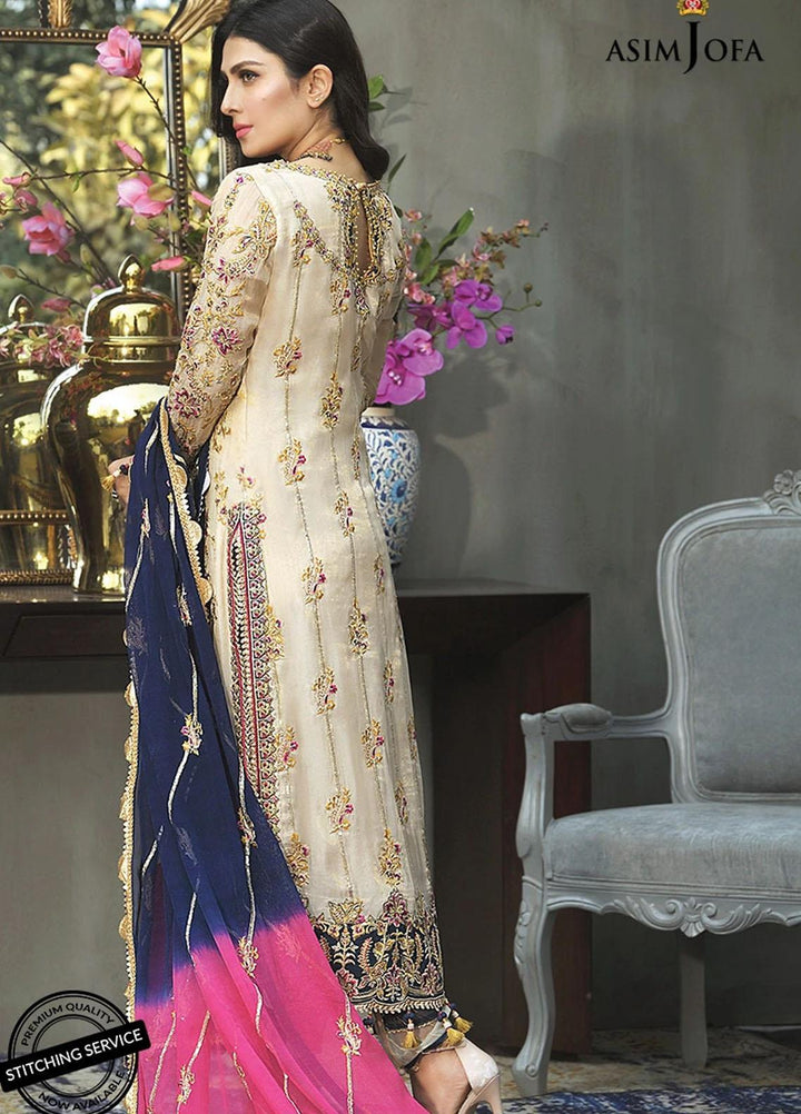 Mahsa By Asim Jofa Embroidered Missouri Suits Unstitched 3 Piece AJ21M 04 - Festive Collection