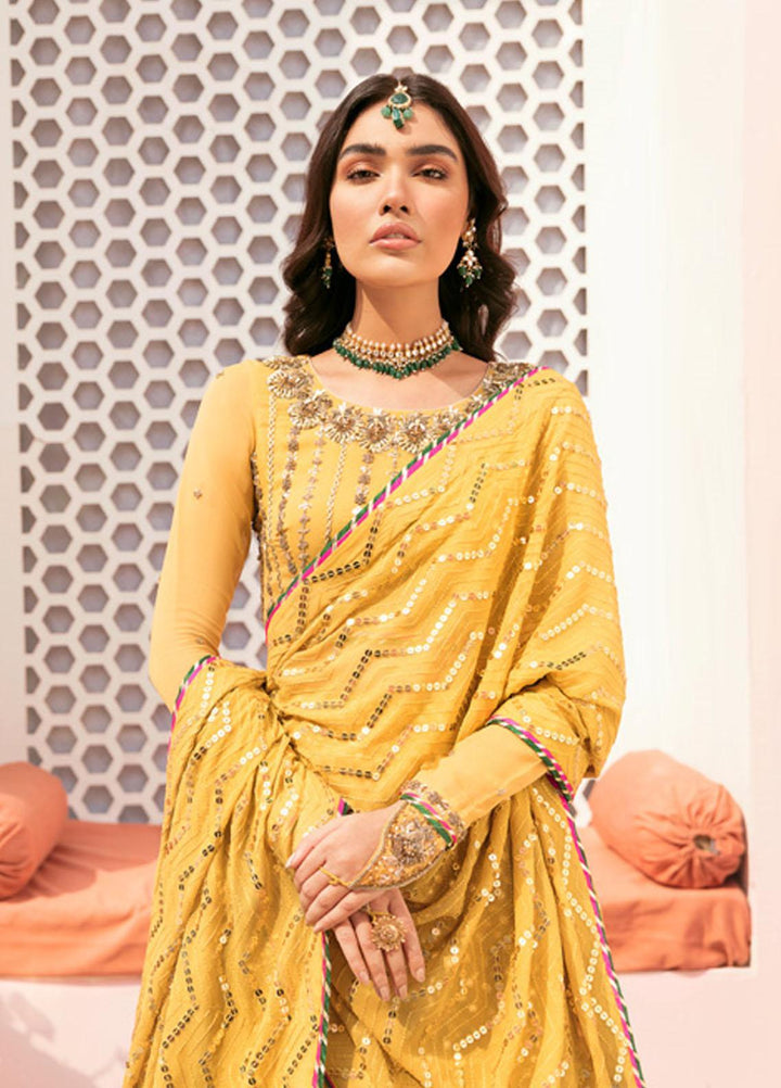 Mahum Asad Luxury Pret 3 Piece Dress MA21HA Arzu HEA-08