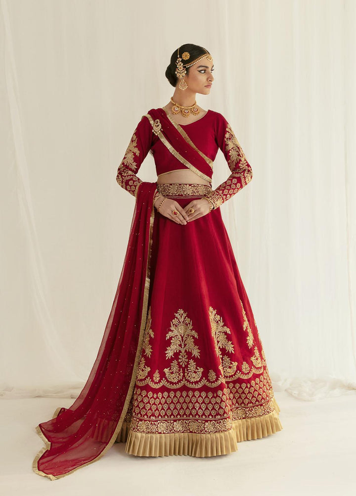 Mahum Asad Luxury Pret  Raw Silk 3 Piece Suit Shahnoor