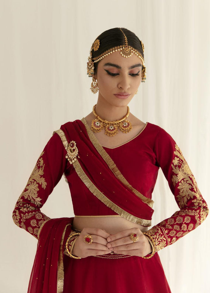 Mahum Asad Luxury Pret  Raw Silk 3 Piece Suit Shahnoor