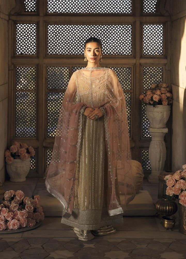 Mahum Asad Luxury Pret  Organza 3 Piece Dress MA23GPS RANIA