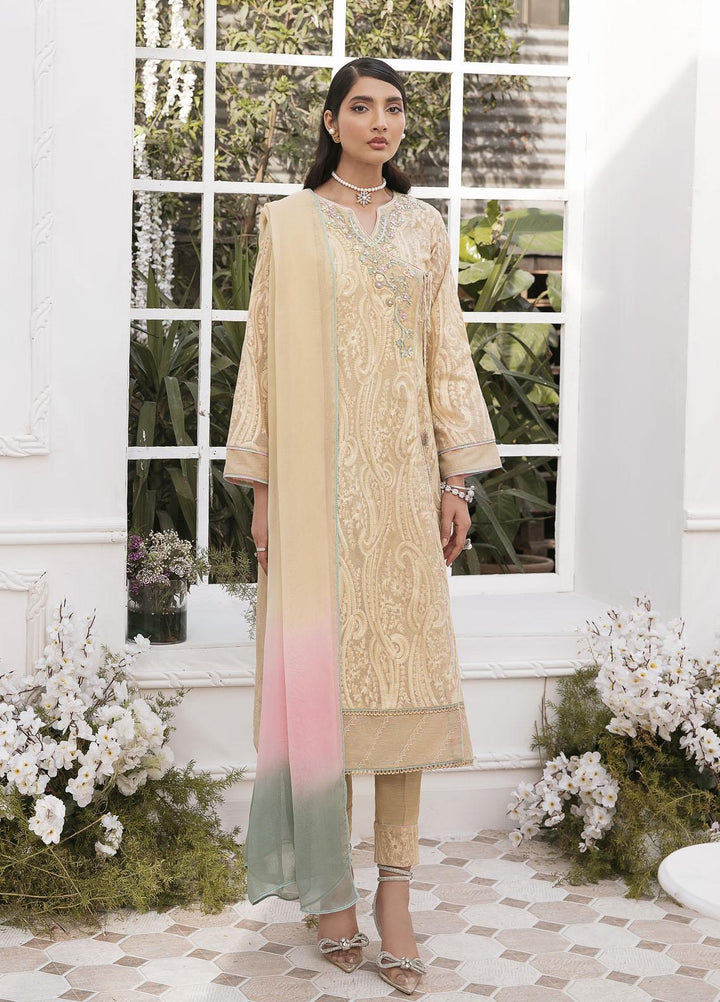 Mahum Asad Luxury Pret  Organza 2 Piece LOTUS