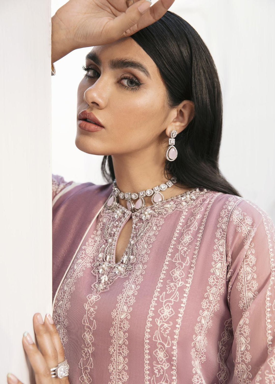 Mahum Asad Luxury Pret  Lawn 2 Piece SAKURA