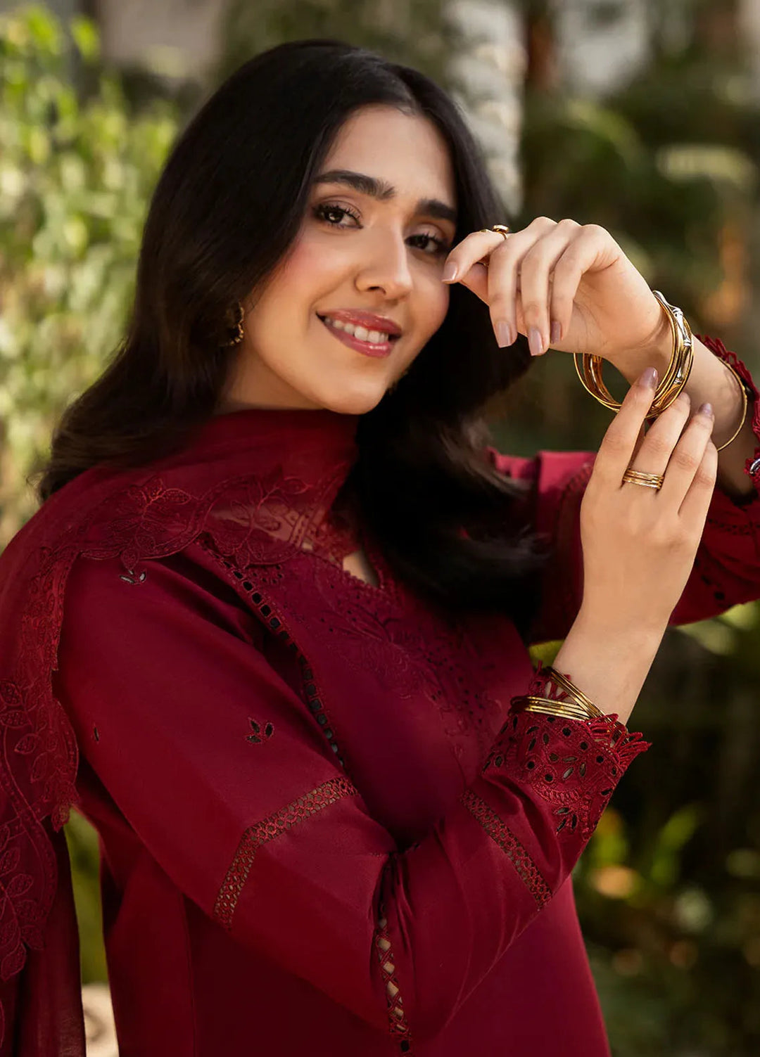 Mahveen by Izel Embroidered Lawn Suits Unstitched 3 Piece IZL25M Rahma - Summer Collection