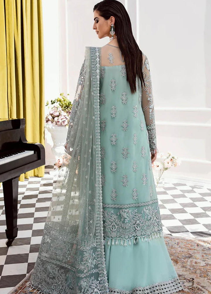 Maia By Serene Premium Embroidered Net Suits Unstitched 3 Piece SP23MA S-1072 Estelle - Spring / Summer Collection