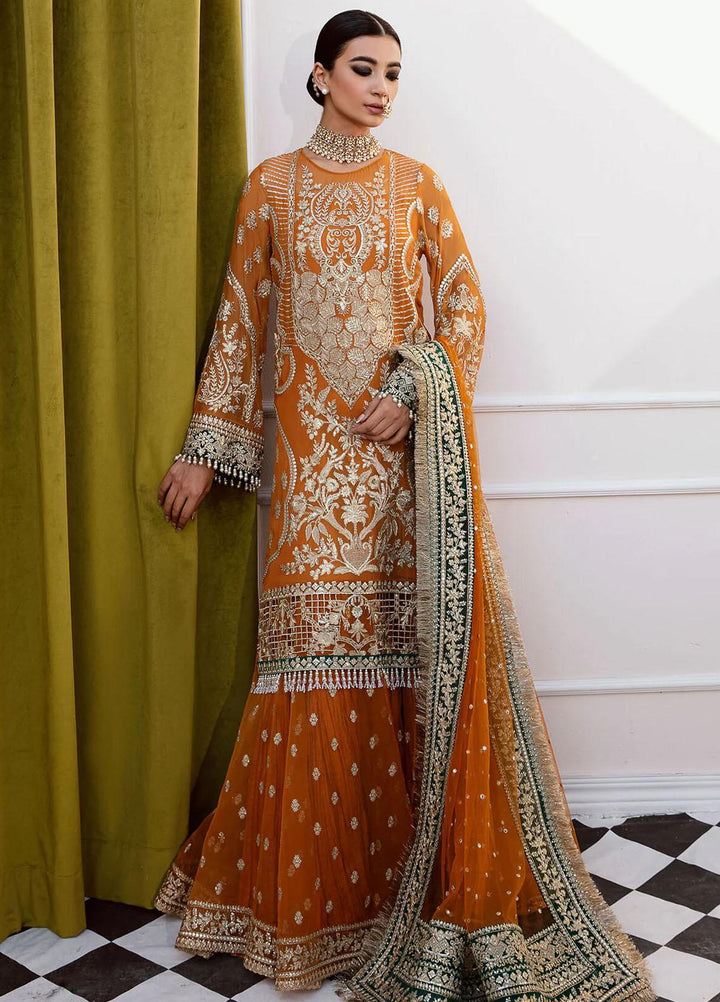 Maia By Serene Premium Embroidered Chiffon Suits Unstitched 4 Piece SP23MA S-1074 Lumene - Spring / Summer Collection