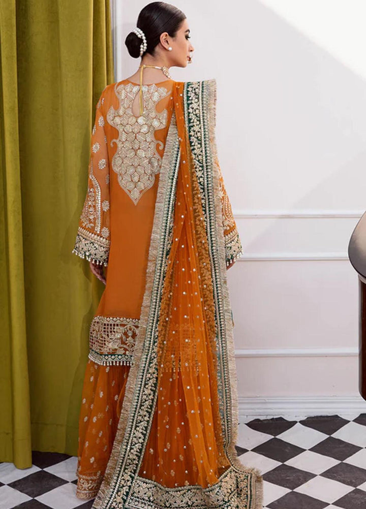 Maia By Serene Premium Embroidered Chiffon Suits Unstitched 4 Piece SP23MA S-1074 Lumene - Spring / Summer Collection