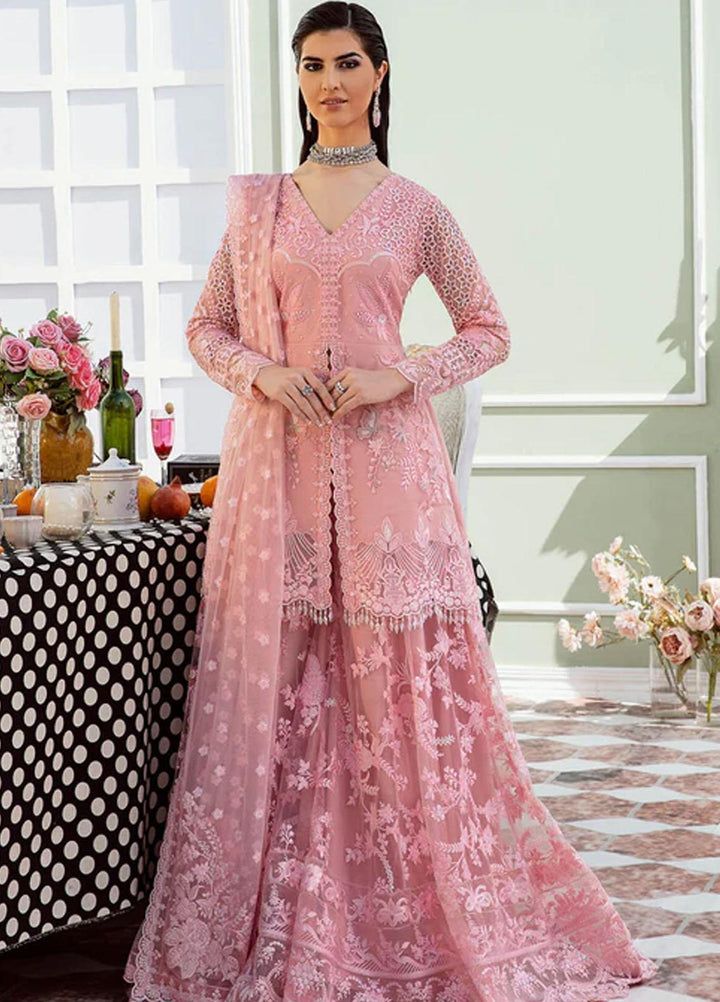 Maia By Serene Premium Embroidered Net Suits Unstitched 4 Piece SP23MA S-1077 Miquelle - Spring / Summer Collection