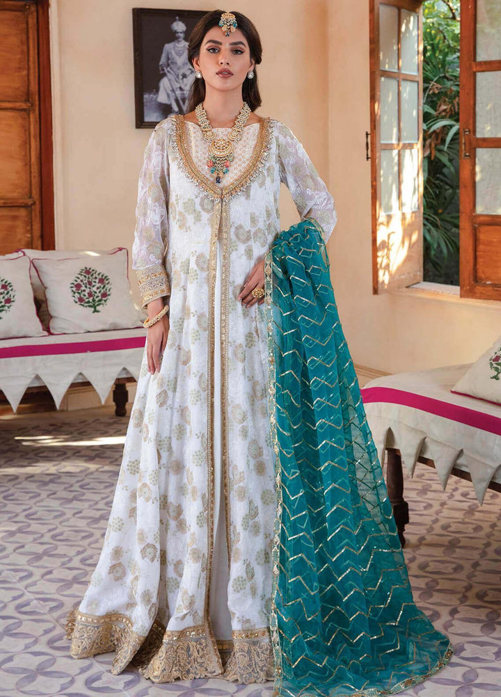 Majestic by Imrozia Embroidered Chiffon Suits Unstitched 3 Piece IMP22MA M-06 Jubile - Premium Collection