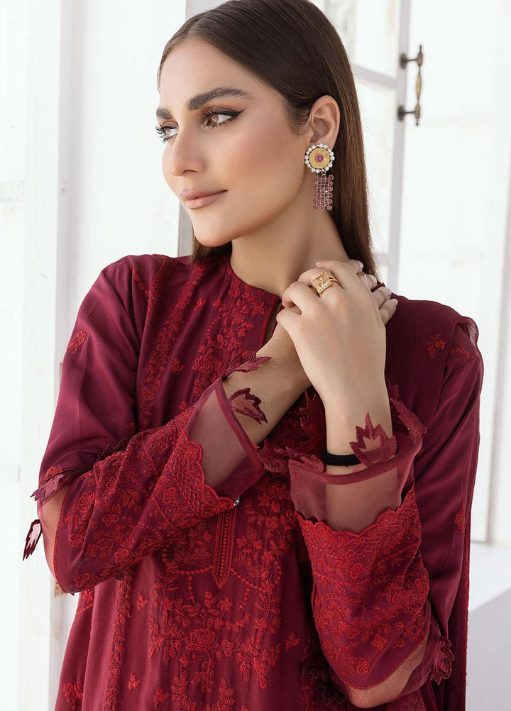 Majestic By Aalaya Embroidered Viscose Suits Unstitched 3 Piece ALY23M D-01 - Winter Collection