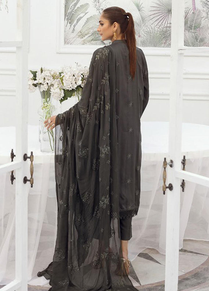 Majestic By Aalaya Embroidered Viscose Suits Unstitched 3 Piece ALY23M D-04 - Winter Collection