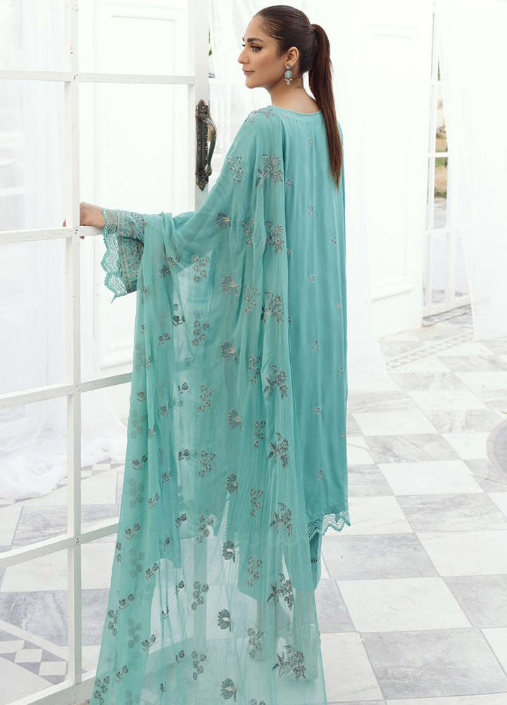 Majestic By Aalaya Embroidered Viscose Suits Unstitched 3 Piece ALY23M D-07 - Winter Collection