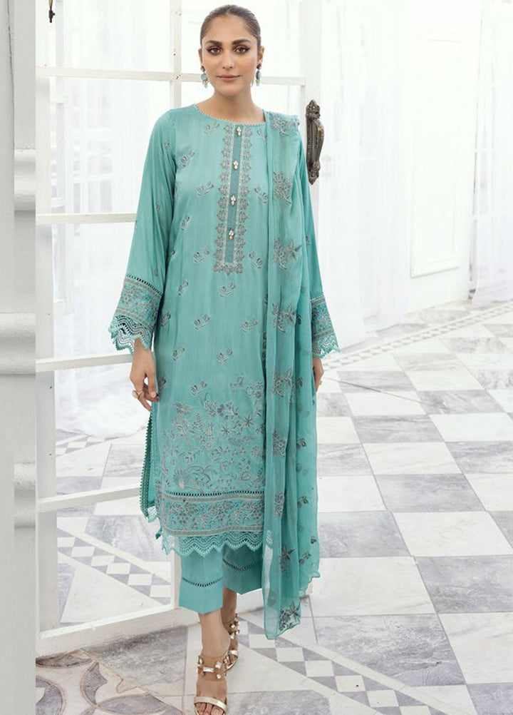 Majestic By Aalaya Embroidered Viscose Suits Unstitched 3 Piece ALY23M D-07 - Winter Collection