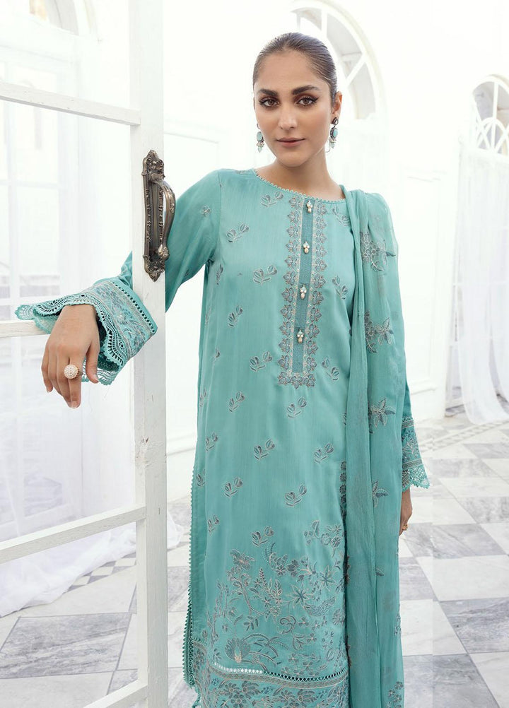 Majestic By Aalaya Embroidered Viscose Suits Unstitched 3 Piece ALY23M D-07 - Winter Collection