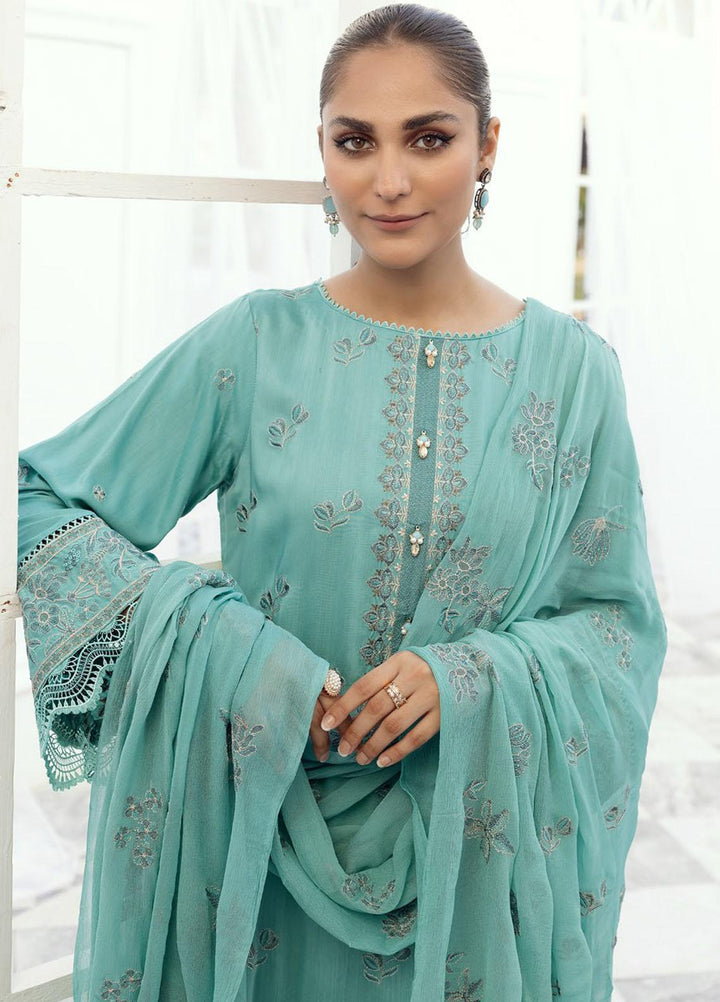 Majestic By Aalaya Embroidered Viscose Suits Unstitched 3 Piece ALY23M D-07 - Winter Collection