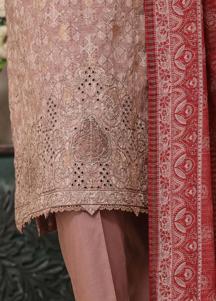 Majestic by Hz Textiles Embroidered Jacquard Suits Unstitched 3 Piece HZ25MS MJE-06 - Summer Collection