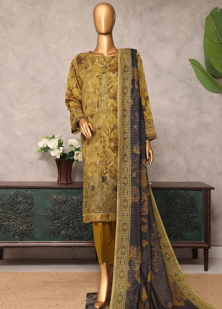 Majestic by Hz Textiles Embroidered Jacquard Suits Unstitched 3 Piece HZ25MS MJE-17 - Summer Collection