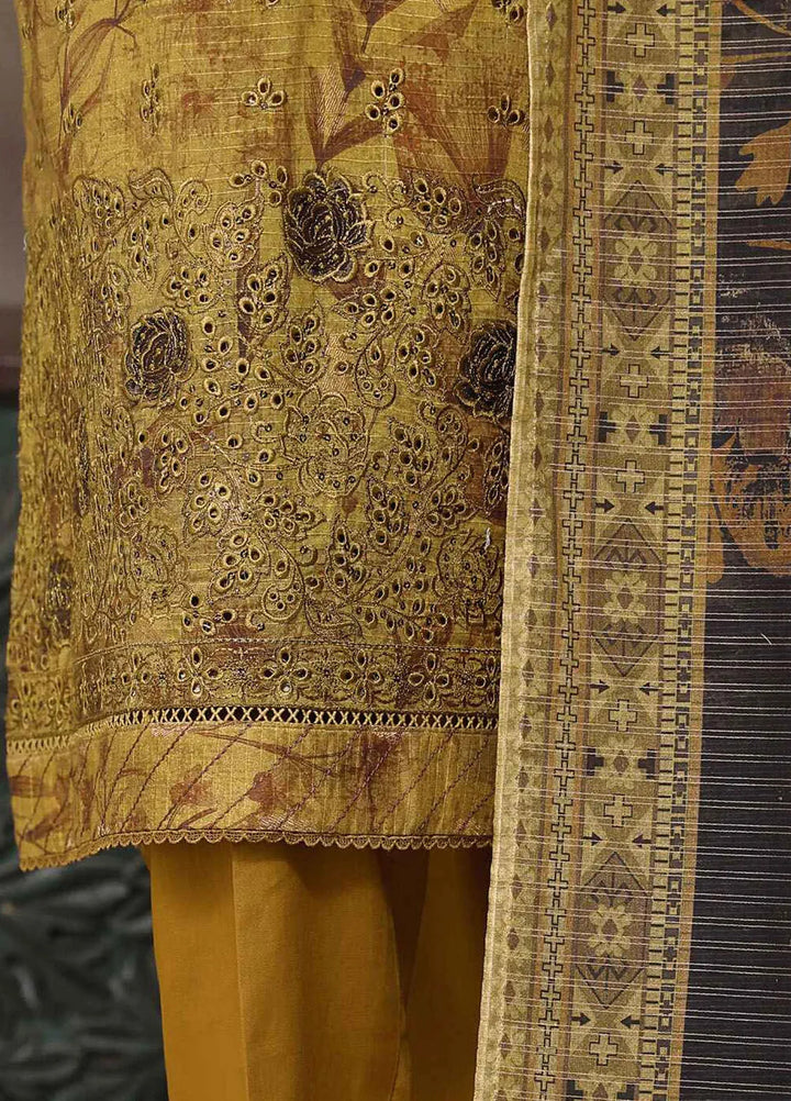 Majestic by Hz Textiles Embroidered Jacquard Suits Unstitched 3 Piece HZ25MS MJE-17 - Summer Collection