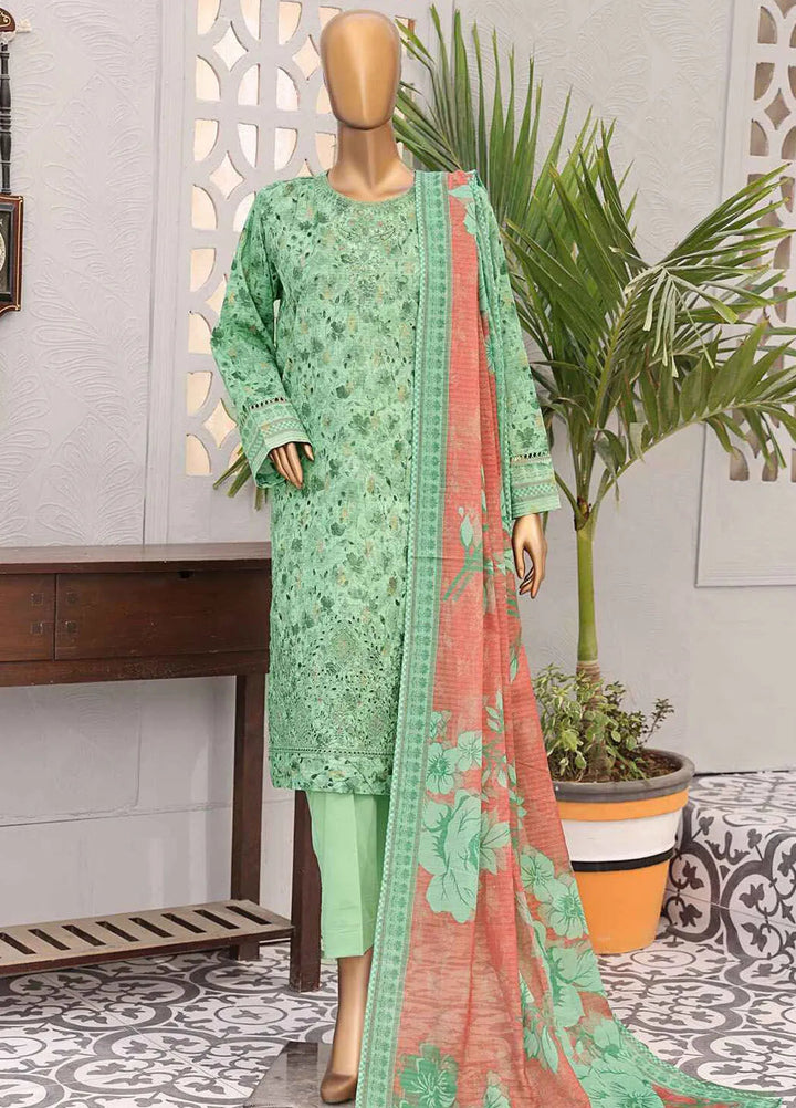 Majestic by Hz Textiles Embroidered Jacquard Suits Unstitched 3 Piece HZ25MS MJE-18 - Summer Collection
