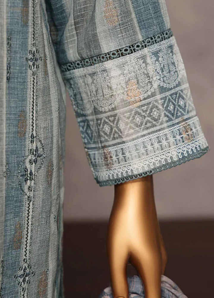 Majestic by Hz Textiles Embroidered Jacquard Suits Unstitched 3 Piece HZ25MS MJE-19 - Summer Collection