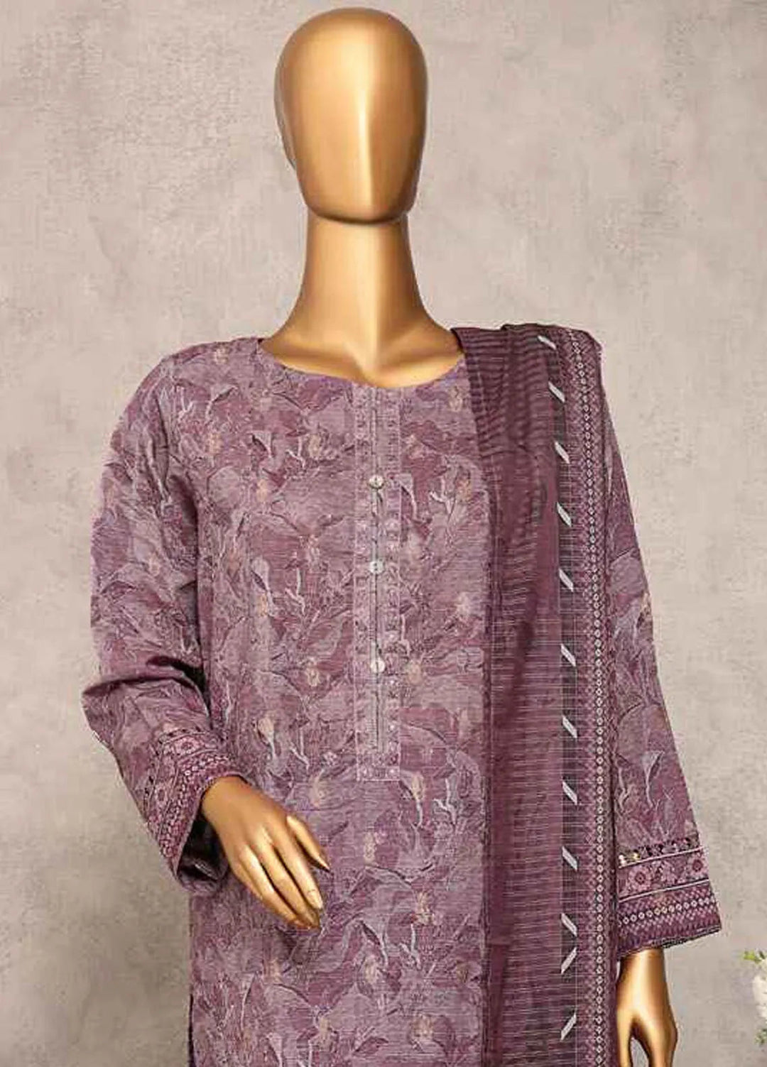 Majestic by Hz Textiles Embroidered Jacquard Suits Unstitched 3 Piece HZ25MS MJE-20 - Summer Collection