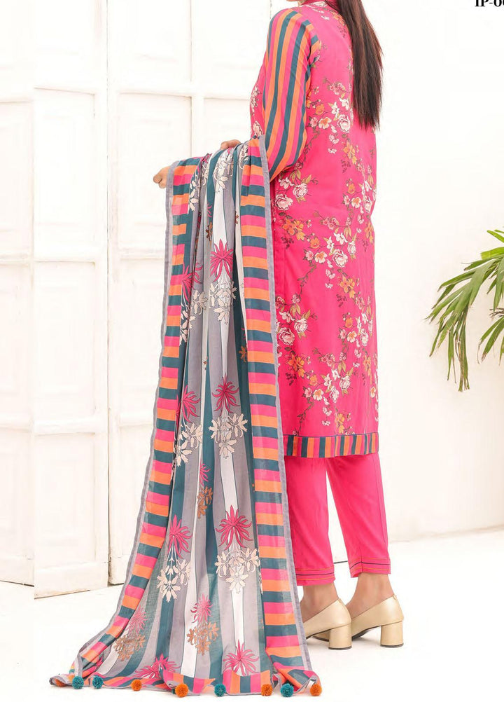 Malabis By Salitex Printed Lawn Suits Unstitched 3 Piece ST23S IP-00202UT - Summer Collection