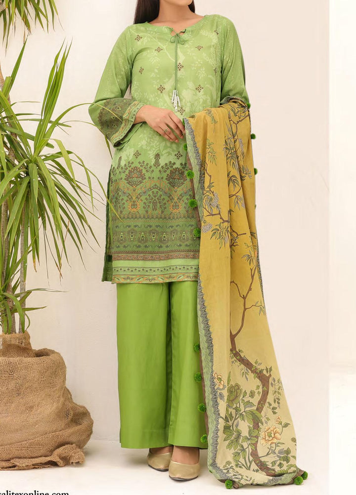 Malabis By Salitex Printed Lawn Suits Unstitched 3 Piece ST23S IP-00198UT - Summer Collection