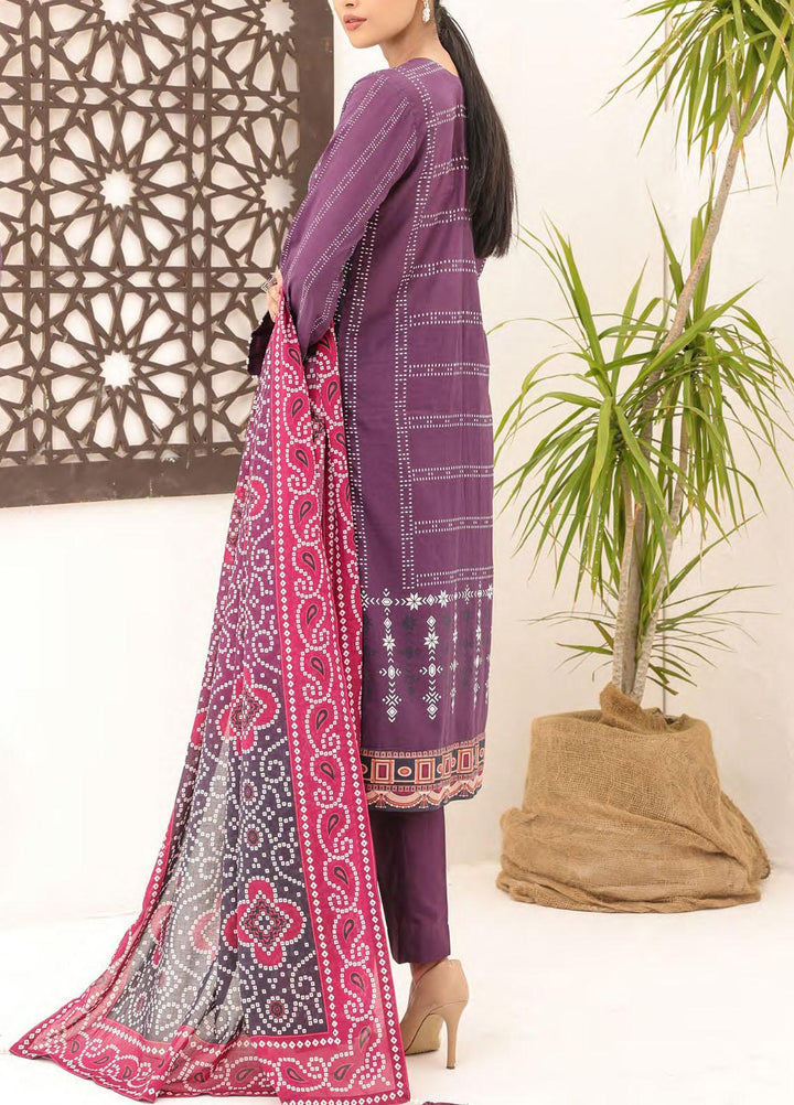 Malabis By Salitex Printed Lawn Suits Unstitched 3 Piece ST23S IP-00197UT - Summer Collection