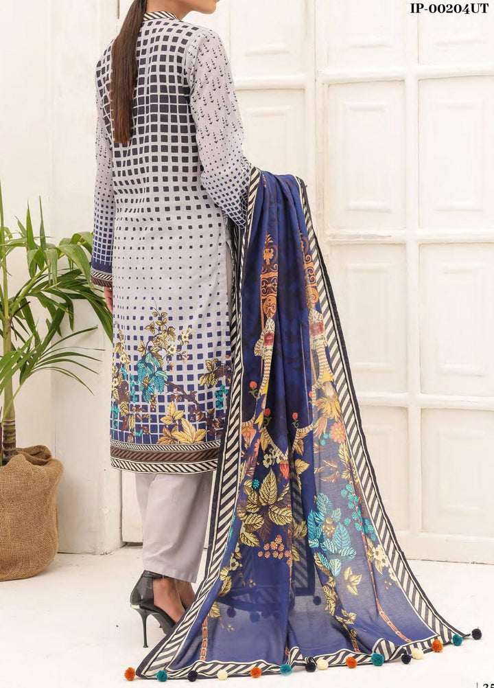 Malabis By Salitex Printed Lawn Suits Unstitched 3 Piece ST23S IP-00204UT - Summer Collection