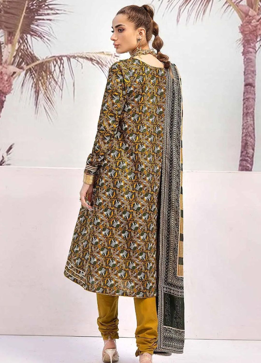 Malhaar By Gul Ahmed Printed Lawn Suits Unstitched 3 Piece GA23MH CL-32450 B - Summer Collection