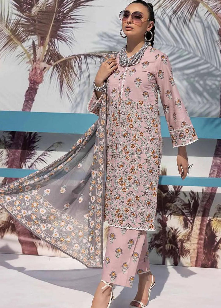 Malhaar By Gul Ahmed Printed Lawn Suits Unstitched 3 Piece GA23MH CL-32461 A - Summer Collection