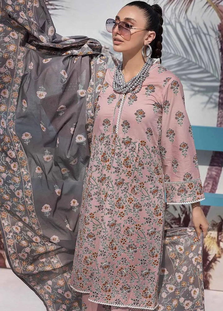 Malhaar By Gul Ahmed Printed Lawn Suits Unstitched 3 Piece GA23MH CL-32461 A - Summer Collection