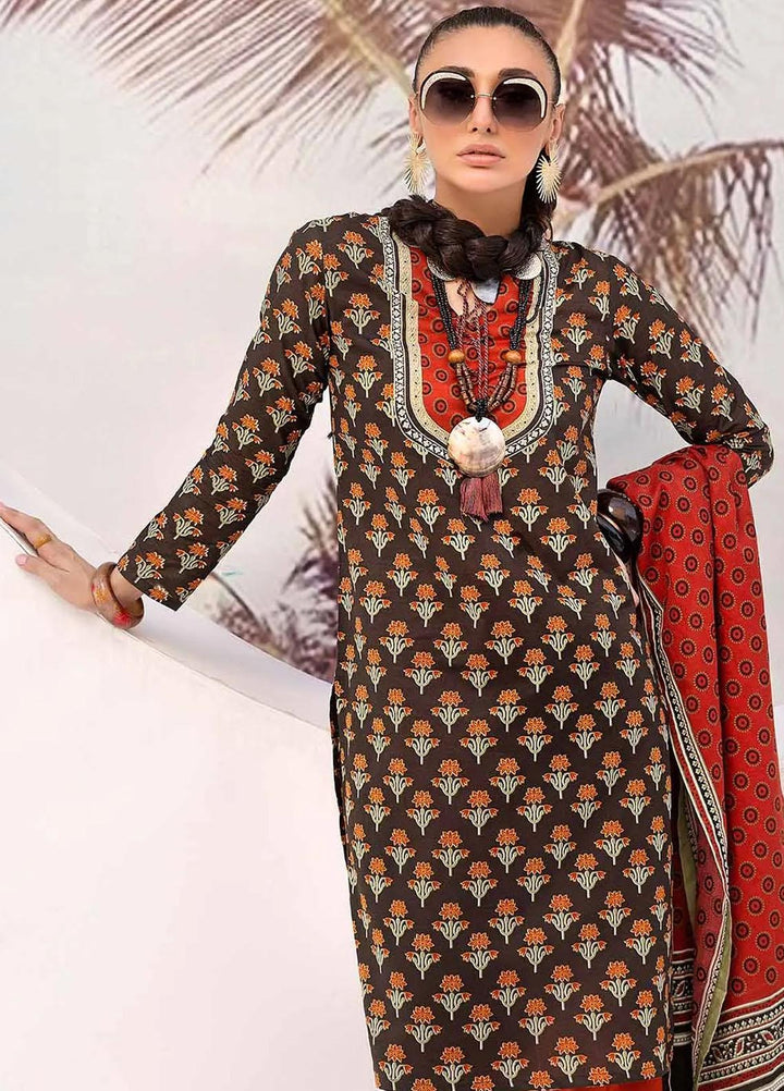 Malhaar By Gul Ahmed Printed Lawn Suits Unstitched 2 Piece GA23MH TL-32079 A - Summer Collection