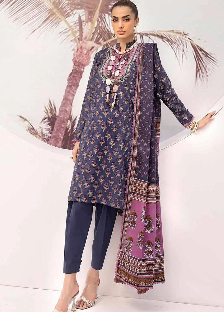 Malhaar By Gul Ahmed Printed Lawn Suits Unstitched 2 Piece GA23MH TL-32079 B - Summer Collection