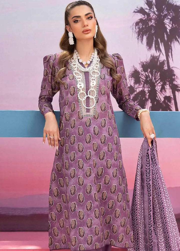 Malhaar By Gul Ahmed Printed Lawn Suits Unstitched 2 Piece GA23MH TL-32080 B - Summer Collection