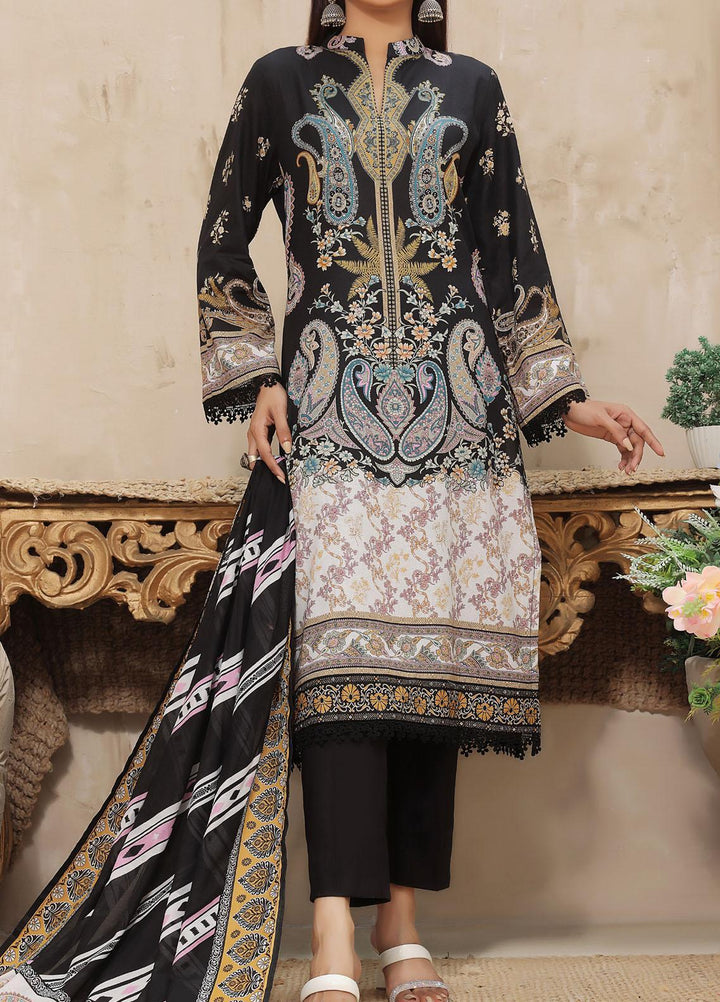 Malhar By VS Textiles Printed Cambric Suits Unstitched 3 Piece VS23MC 111 - Formal Collection