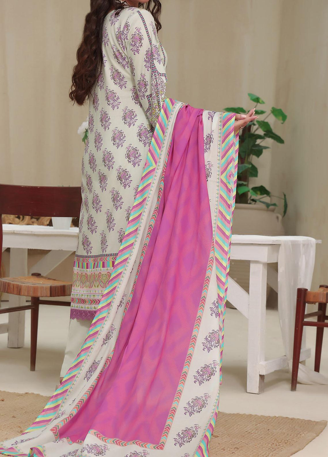 Malhar By VS Textiles Printed Cambric Suits Unstitched 3 Piece VS23MC 112 - Formal Collection