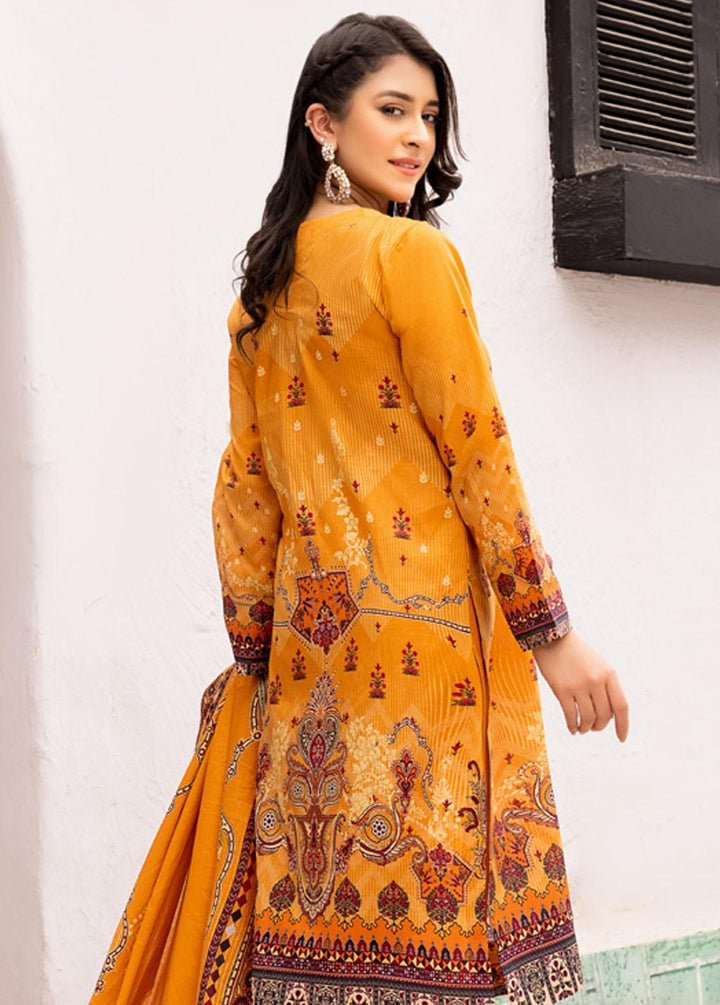 Malhar Printed Lawn Suits Unstitched 3 Piece ML22L 06 - Summer Collection