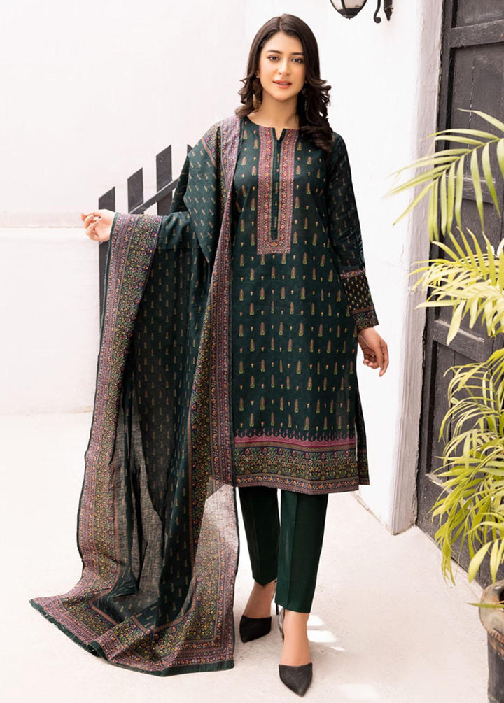 Malhar Printed Lawn Suits Unstitched 3 Piece ML22L 07 - Summer Collection