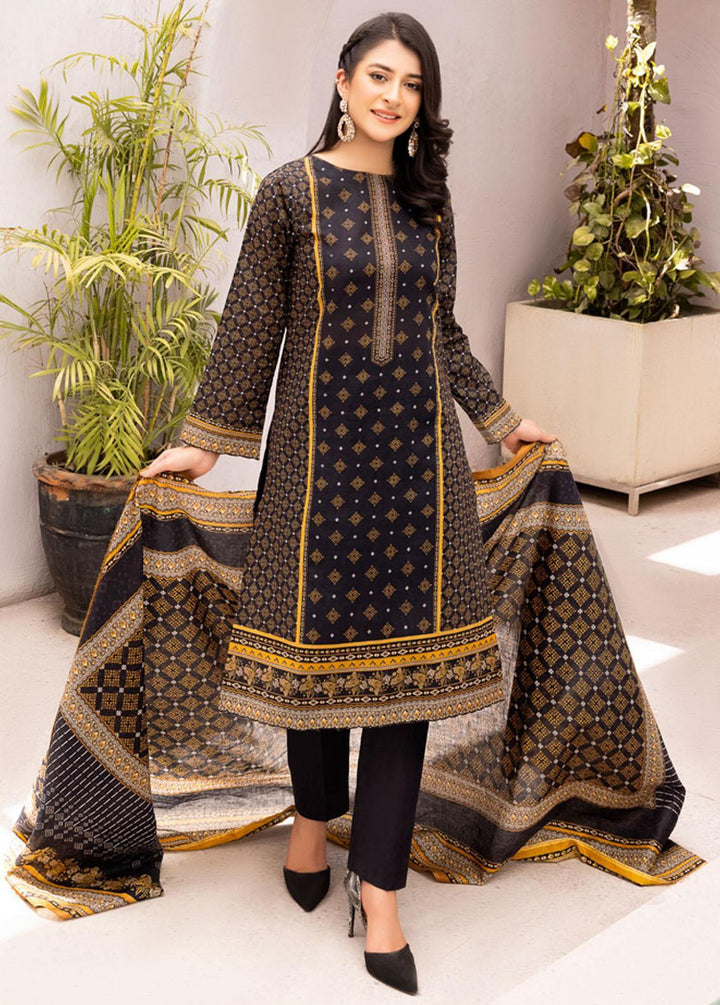 Malhar Printed Lawn Suits Unstitched 3 Piece ML22L 11 - Summer Collection