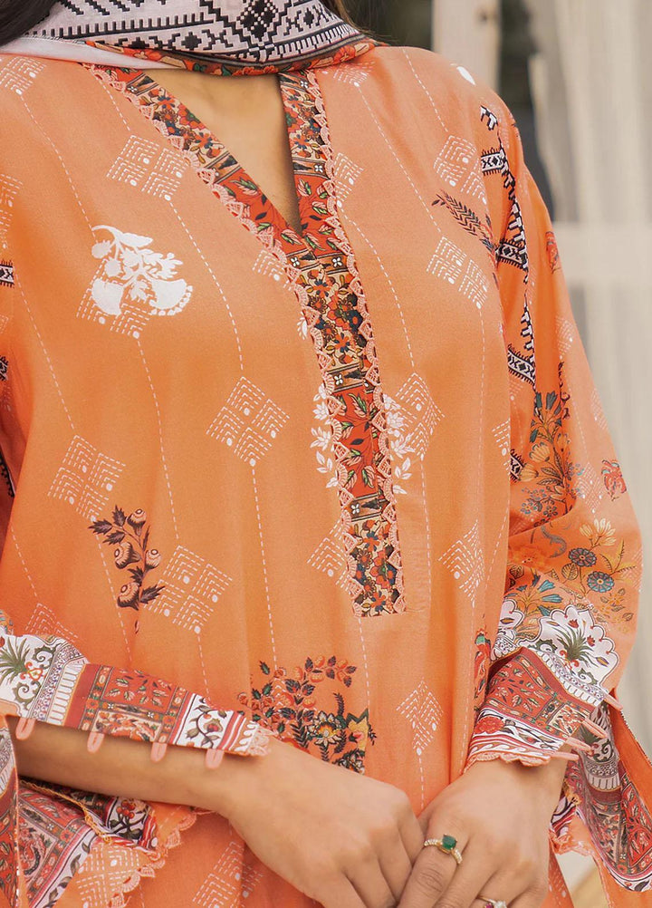 Mallow by Safwa Digital Printed Lawn Suits Unstitched 2 Piece SW23ML SSD-184 - Summer Collection