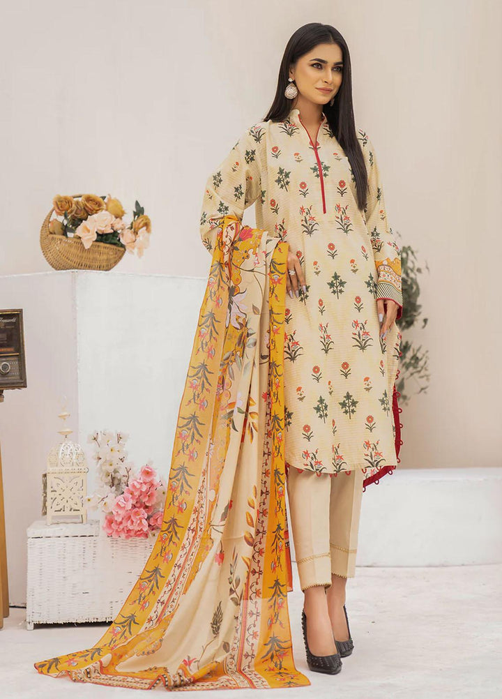 Mallow by Safwa Digital Printed Lawn Suits Unstitched 2 Piece SW23ML SSD-186 - Summer Collection