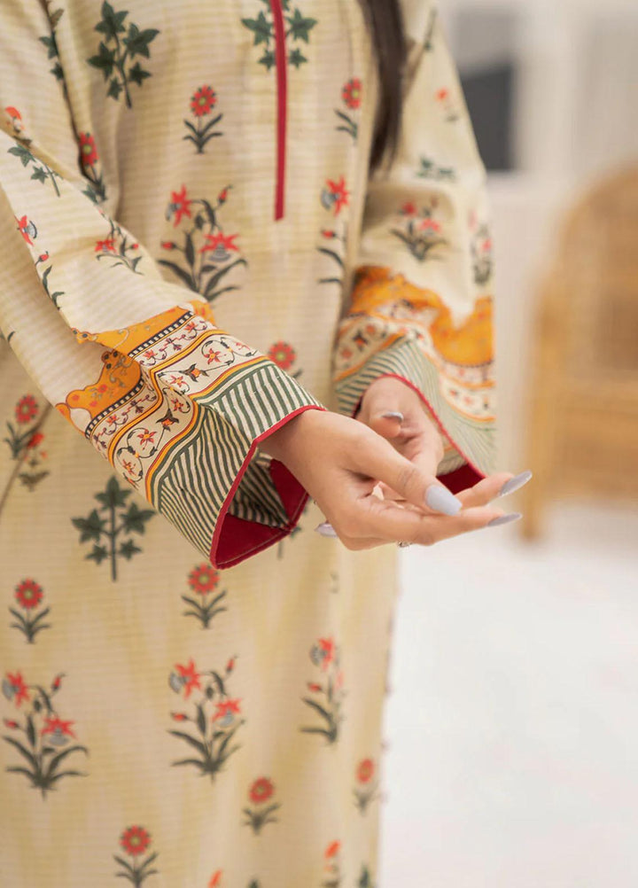 Mallow by Safwa Digital Printed Lawn Suits Unstitched 2 Piece SW23ML SSD-186 - Summer Collection