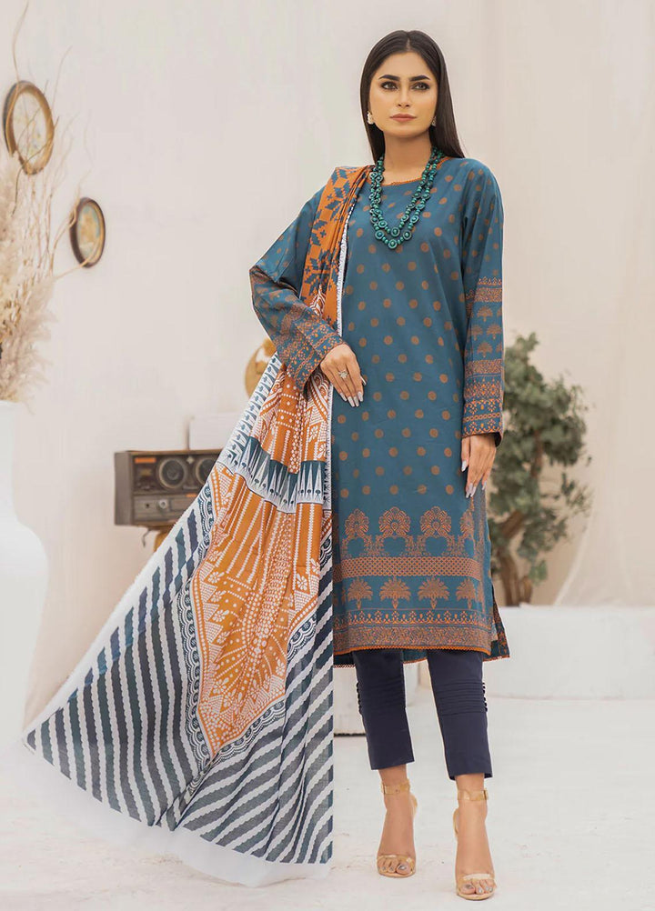 Mallow by Safwa Digital Printed Lawn Suits Unstitched 2 Piece SW23ML SSD-188 - Summer Collection